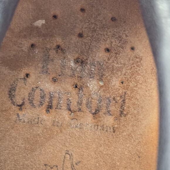 Finn Comfort Linz Ankle Boots 41 Womens 10 10.5 Mens 8 8.5 Black Nubuck Leather - Picture 10 of 13